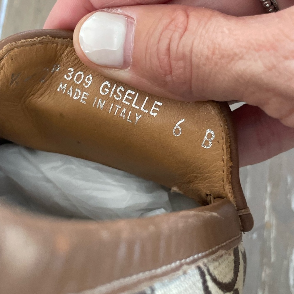 Coach Brown Logo Loafers - Picture 9 of 9